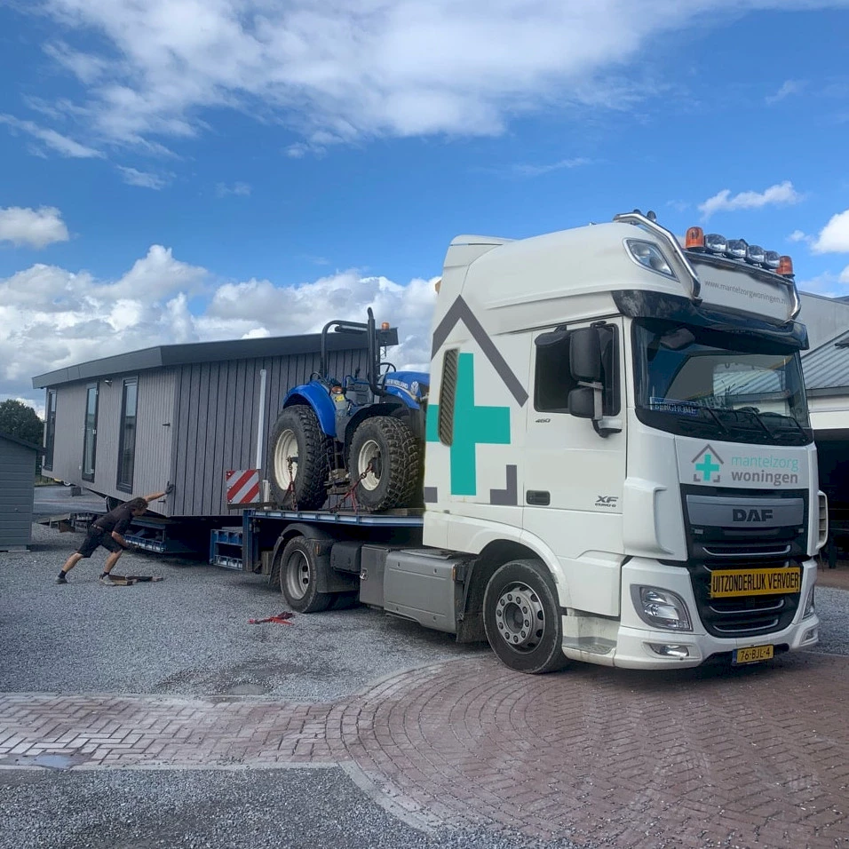 Eigen transport mantelzorgwoningen